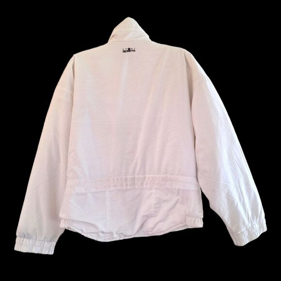 Vintage Womens OBERMEYER Sport Ski Jacket Nirvana Size 10 White Hong Kong - Picture 3 of 16